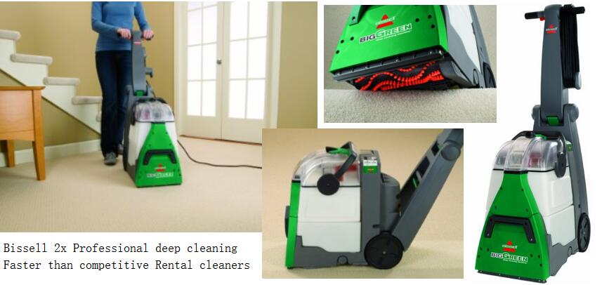 Bissell 86T3 86T3Q Big Green Deep Cleaning Professional Grade Carpet Cleaner Machine