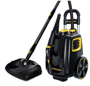 McCulloch steam cleaner with large water tank under 200