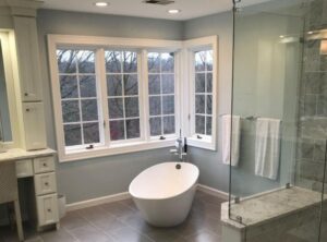 specific steps for bathroom cleaning