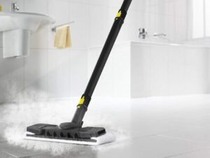 how to steam clean bathroom floors